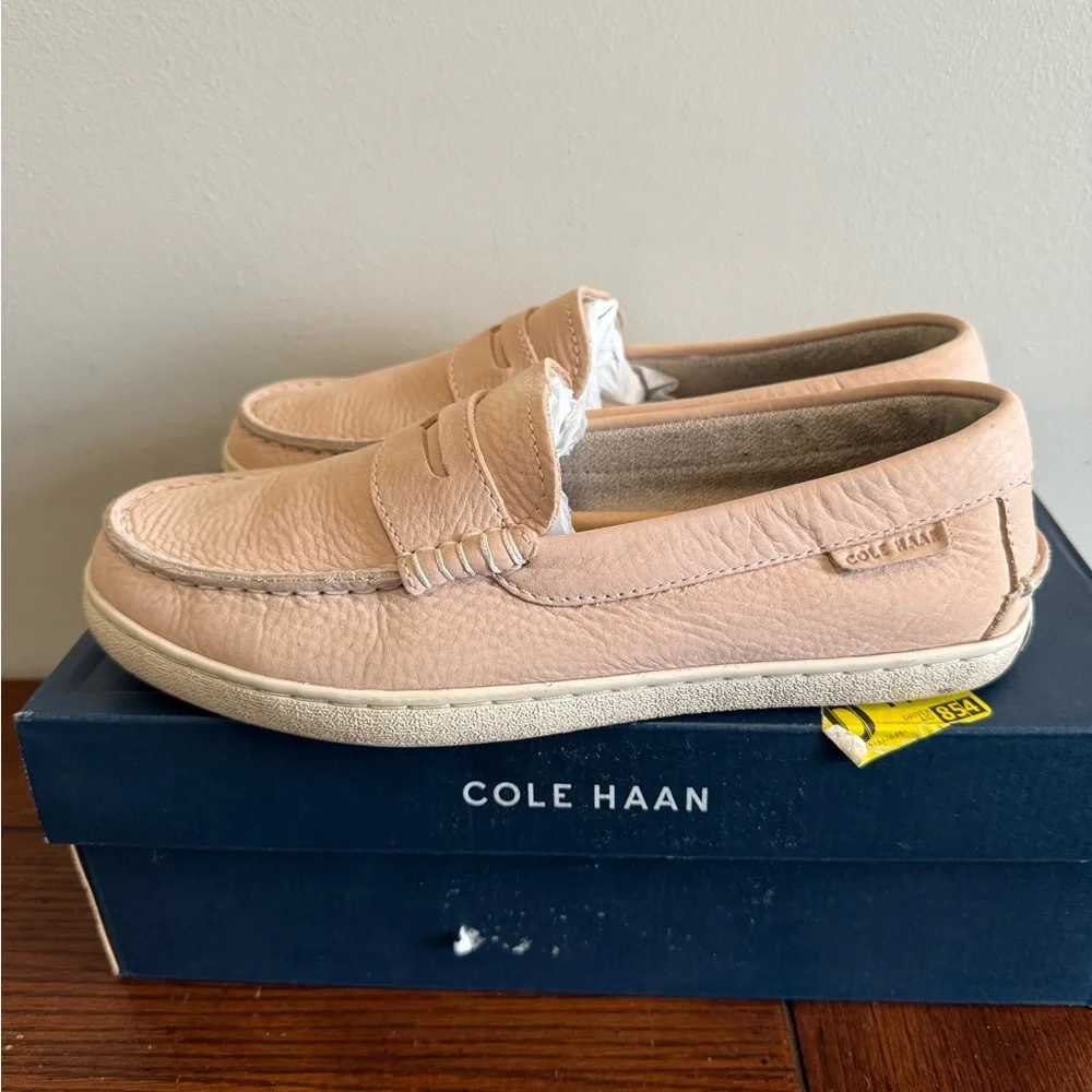 Cole Haan leather Nantucket Loafers‎ peach blush men’s 7